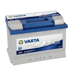 12V 74 AH VARTA prawy +  574 012 068   E11